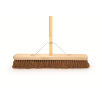 Large Heavy Duty Soft Yard And Garden Broom With Handle