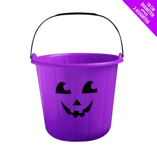 Halloween - Pumpkin Bucket - Purple