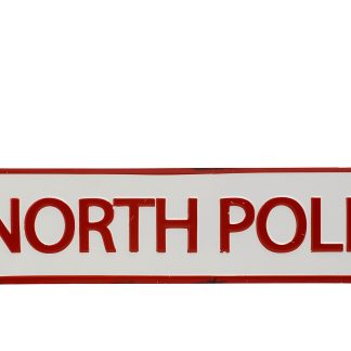 Christmas Home Decor - North Pole Sign