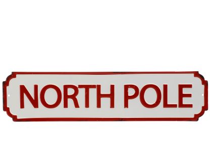 Christmas Home Decor - North Pole Sign