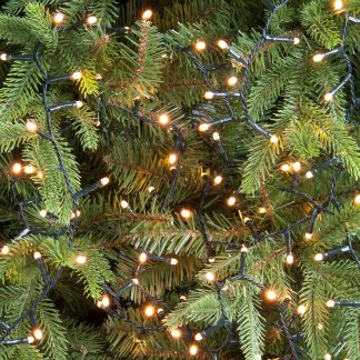 Christmas Tree String Lights - Glow Worm - 360 Warm White Led Lights