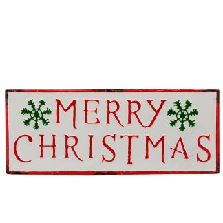 Christmas Decoration - 'Merry Christmas' Sign