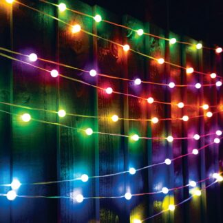 Bluetooth Multicolour Globe Bobble Lights - 10m