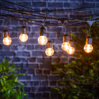 Warm White Festoon Lights - 10m