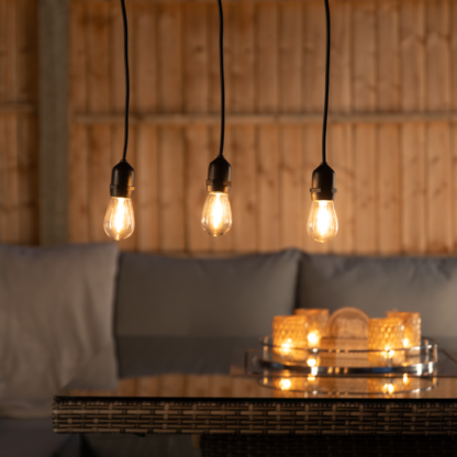 Plus Garden Black 3pc Pendent Lights