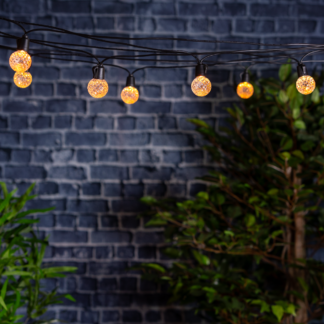 Plus Festoon Crystal Lights - 15m
