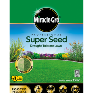 Miracle-Gro Super Seed Drought Tolerant Lawn Seed - 33m2