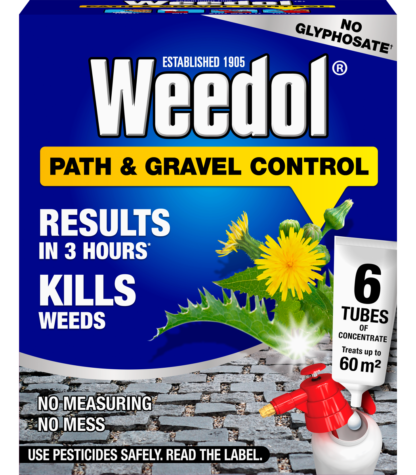 Weedol Path & Gravel Concentrate - 6 Tubes