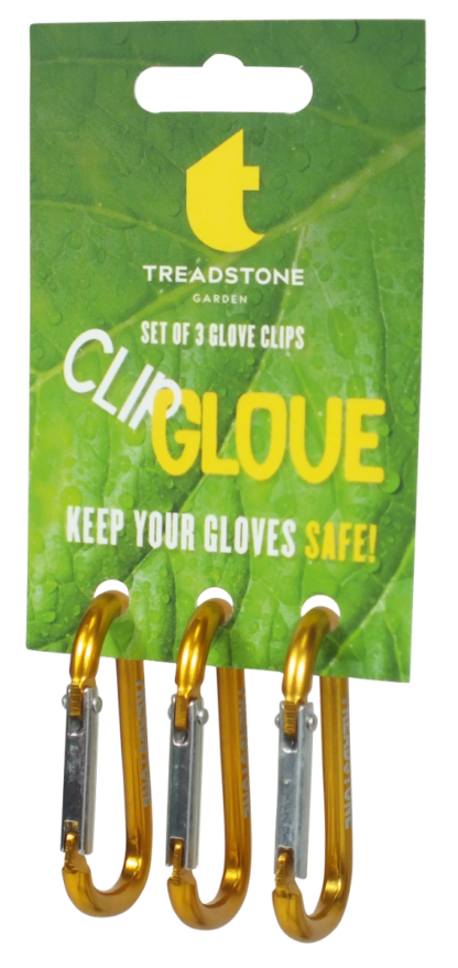 Set of 3 Glove Clips - Gold