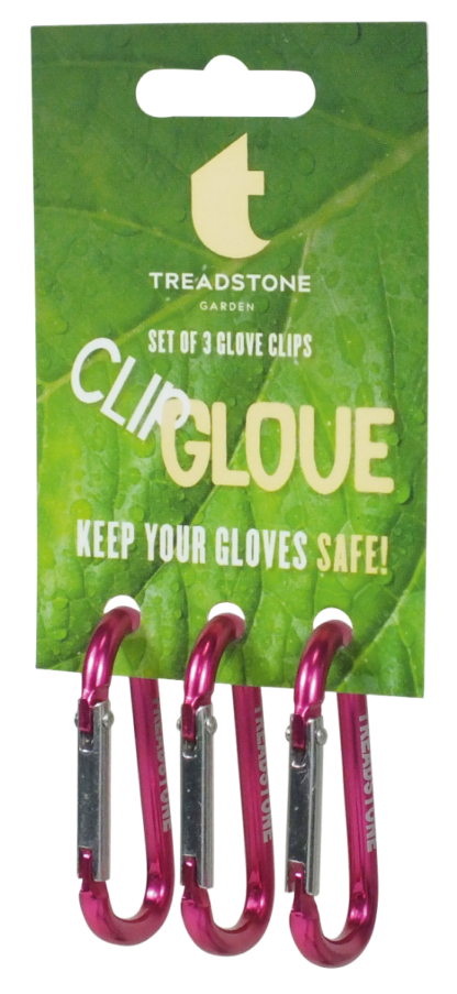 Set of 3 Glove Clips - Pink