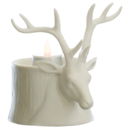 Christmas Decoration -  Reindeer Head Candle Holder