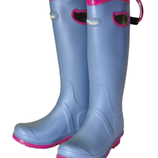 Blue & Pink Gardening Boots - Size 7