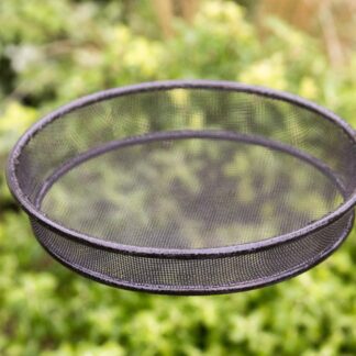 Metal Mesh Bird Feeding Dish