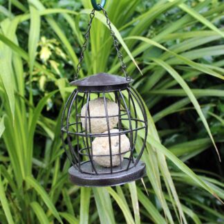 Mini Caged Fat Ball Feeder