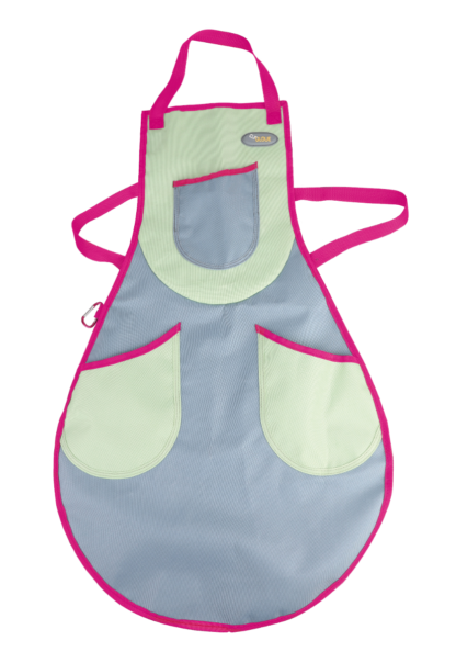 Premium Pink & Blue Long Gardening Apron
