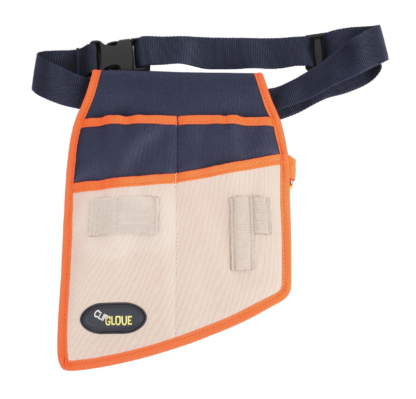 Premium Orange & Navy Gardening Tool Belt