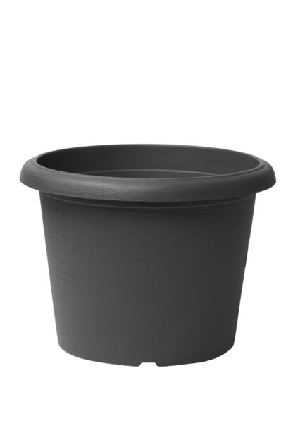 25cm Urban Grey Cylinder Pot
