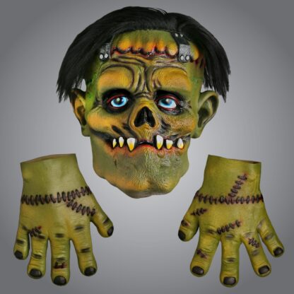 Halloween - Adult Frankenstein Mask & Gloves