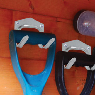 Large Galvanised Tool Hooks - 4 Pack