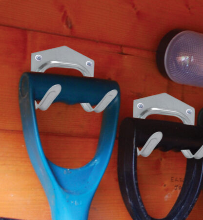 Large Galvanised Tool Hooks - 4 Pack