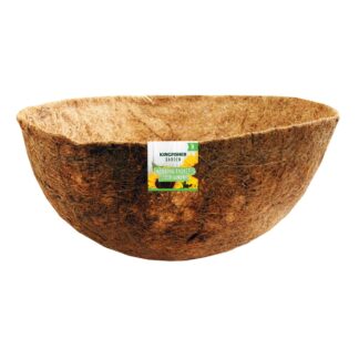 Bowl Shaped Coco Hanging Basket Liner - 16 Inch