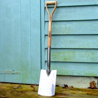 Ash & Steel: Heavy Duty Stainless Steel Garden Digging Spade With Ash Handle