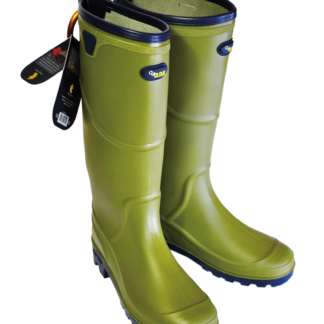 Olive & Navy Gardening Boots - Size 11