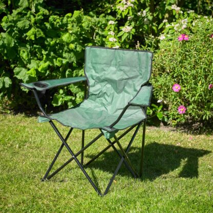 Folding Camping/Fishing Chair With Cup Holder
