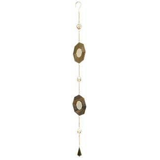 Christmas Decoration - Gold Geometric Ball Garland