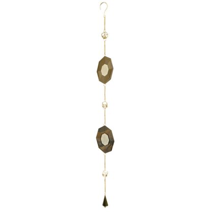 Christmas Decoration - Gold Geometric Ball Garland