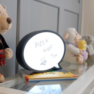 Christmas Decoration - Led Oval Speech Bubble With Pen