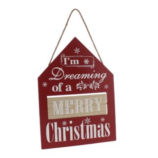 Christmas Home Decor - Wooden Sign