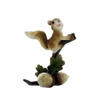 Christmas Decoration -  Squirrel Climbing On Branch
