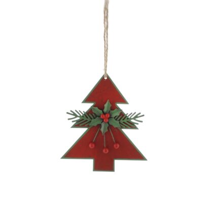 Christmas Tree Decoration - Hanging Christmas Metal Tree