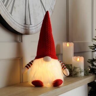 Christmas Decoration - Led Light Red And Green Gong