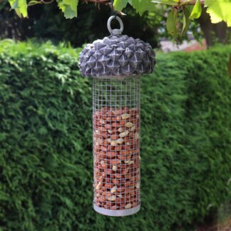 Acorn Design Nut Feeder Grey