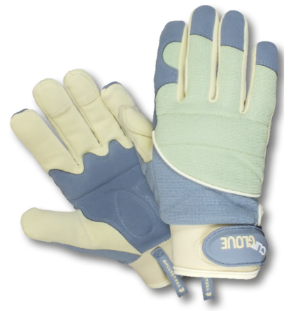 Premium Shock Absorber Gardening Gloves (Ladies Small)
