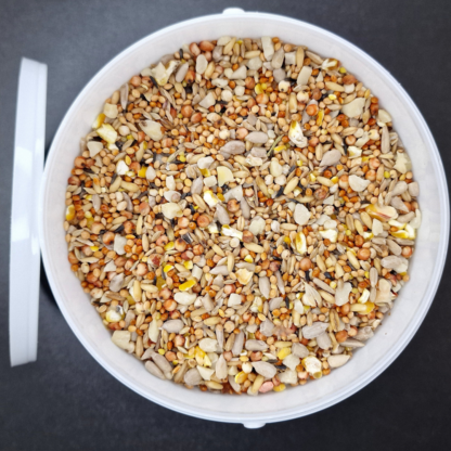 Feathered Friend Feast - High Energy Premium Seed Mix For Garden Birds - 5 Litre Tub