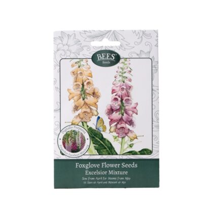 Excelsior Mix - Foxglove Flower Seed Packet