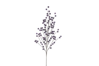 Christmas Floristry Decoration - Purple Berry Spray