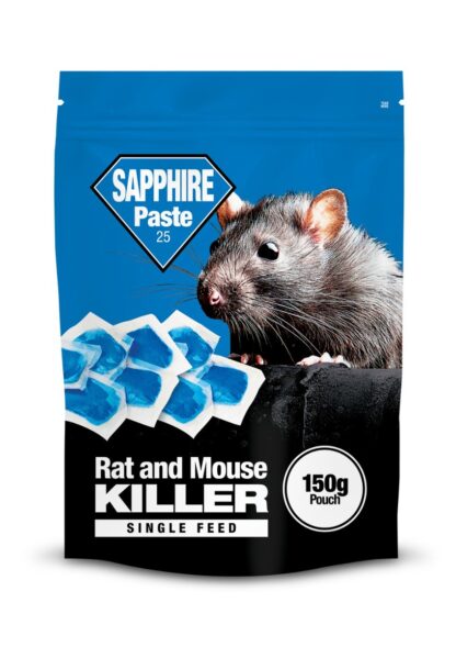 Sapphire Paste 25 – Professional Rodent Control Paste - 150g