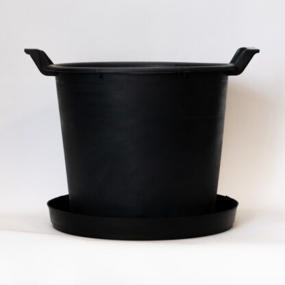 Large Container Saucers - Ideal For Heavy Duty Tree Planter Pots For Patios - Pack of 5
