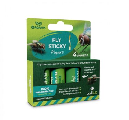 Insecto Fly Sticker Paper X4