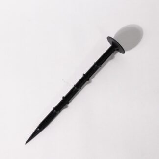 21cm Weed Membrane Pegs (Black) - Pack of 50