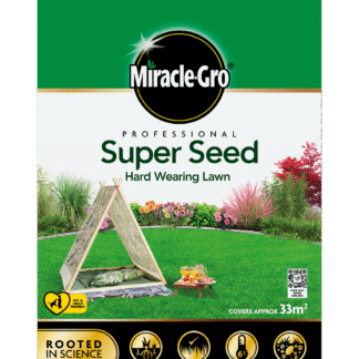 Miracle-Gro Super Seed Hard Wearing Lawn Seed - 33m2