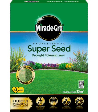 Miracle-Gro Super Seed Drought Tolerant Lawn Seed - 33m2