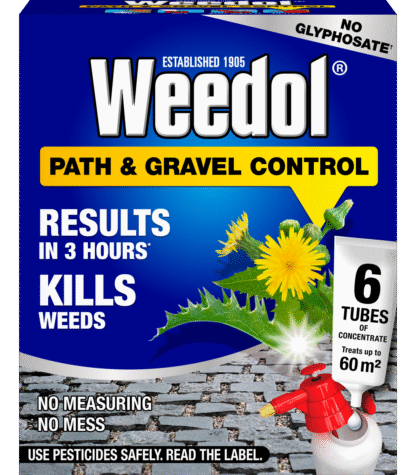 Weedol Path & Gravel Concentrate - 6 Tubes
