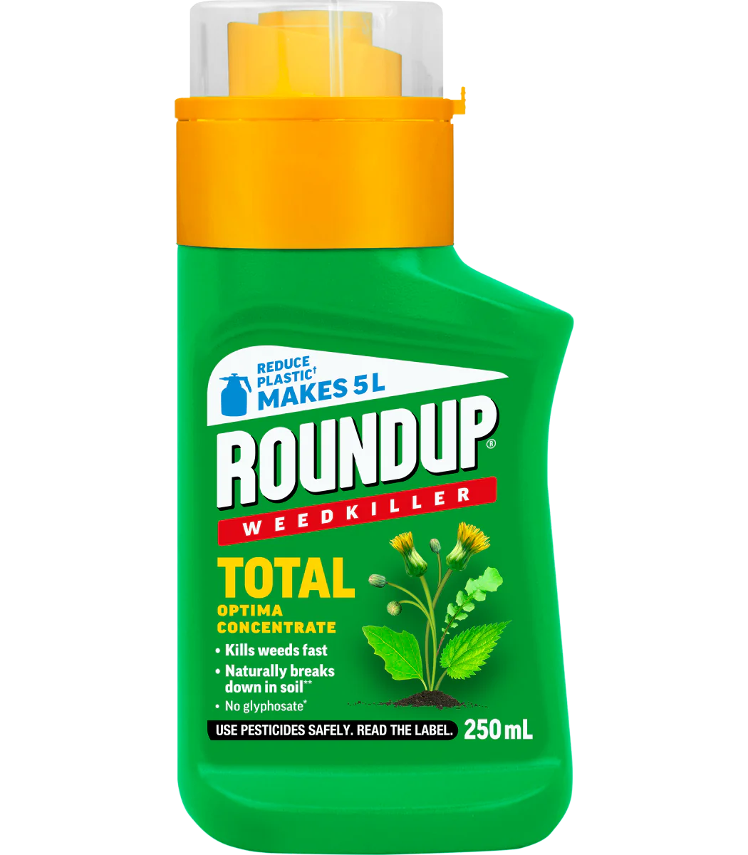 Roundup Total Optima Weed Killer Concentrate - 250ml