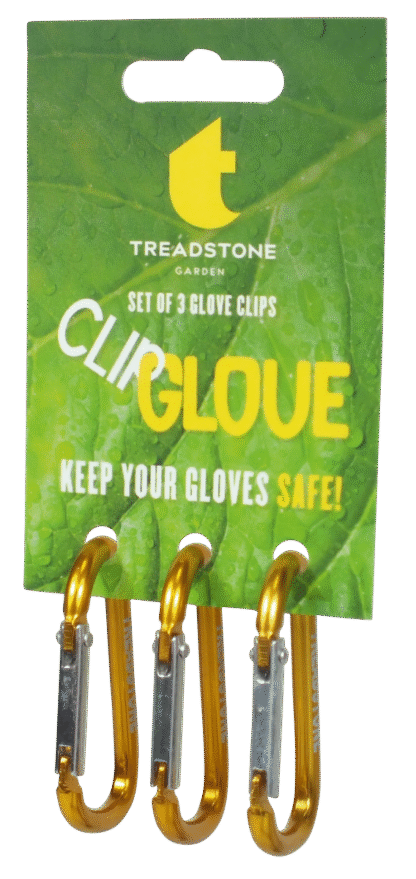 Set of 3 Glove Clips - Gold