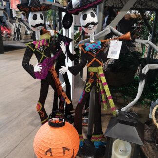 Halloween Decor - Metal Mexican Band - Guitar